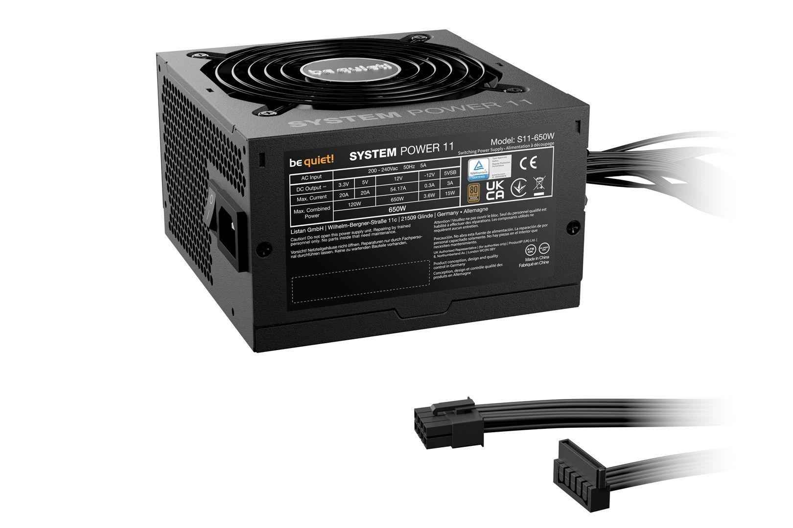 Zasilacz be quiet! SYSTEM POWER 11 650W — zdjęcie 2