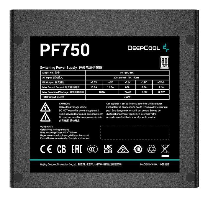 Zasilacz DeepCool PF750 750W 80 Plus — zdjęcie 4