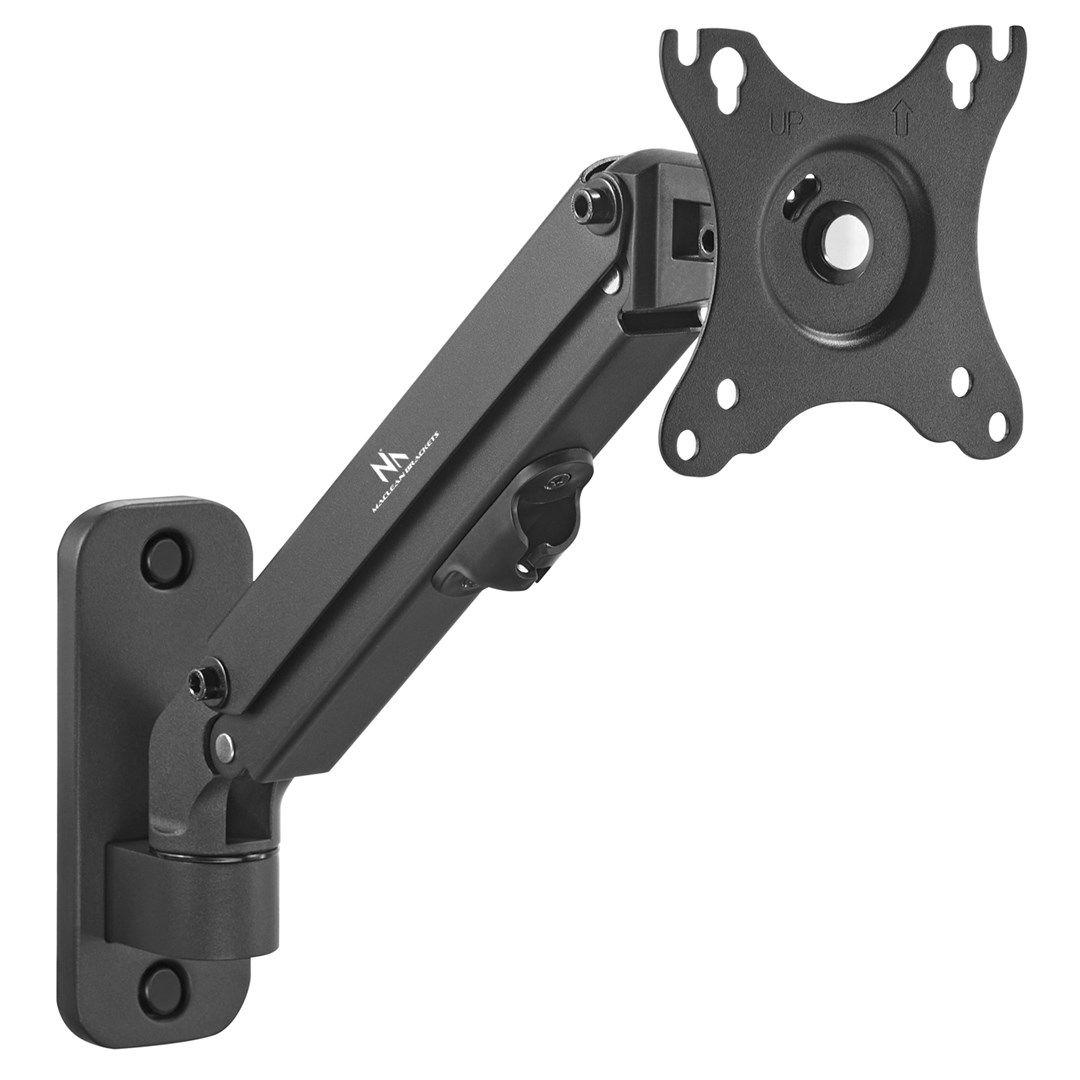 MACLEAN UCHWYT NAŚCIENNY MONITORA 17"-27" SPRĘŻYNA GAZOWA MAX 7KG MC-458 — zdjęcie 4