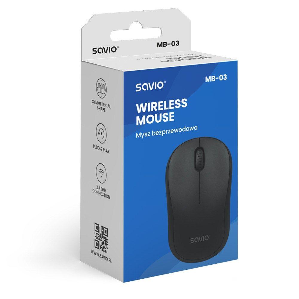 SAVIO MYSZ BEZPRZEWODOWA MB-03 — zdjęcie 4