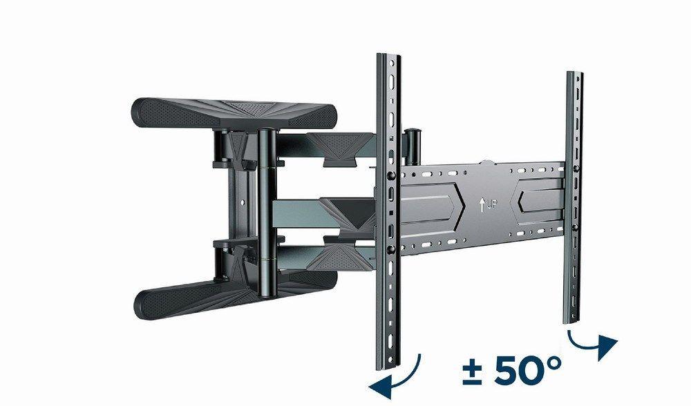 GEMBIRD REGULOWANY UCHWYT ŚCIENNY LCD 40"-80" VESA MAX 600 X 400MM, DO 50KG — zdjęcie 11