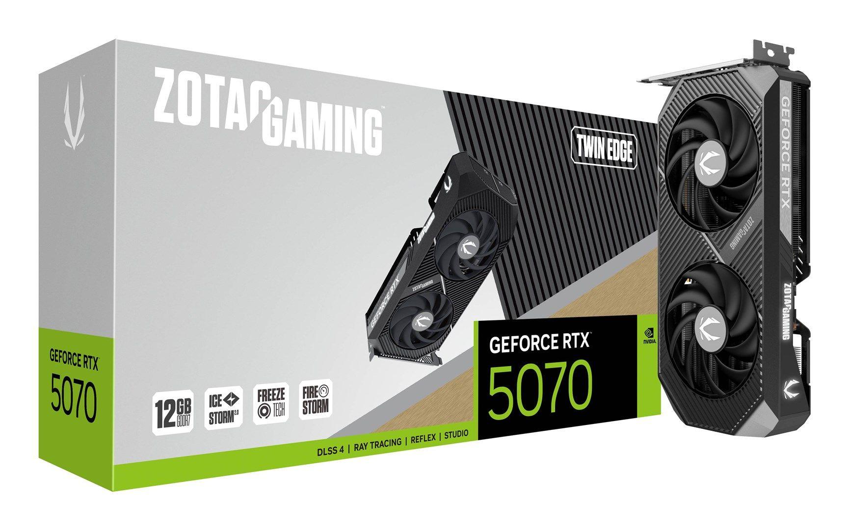 Karta graficzna ZOTAC GAMING GeForce RTX 5070 Twin Edge 12GB — zdjęcie 8