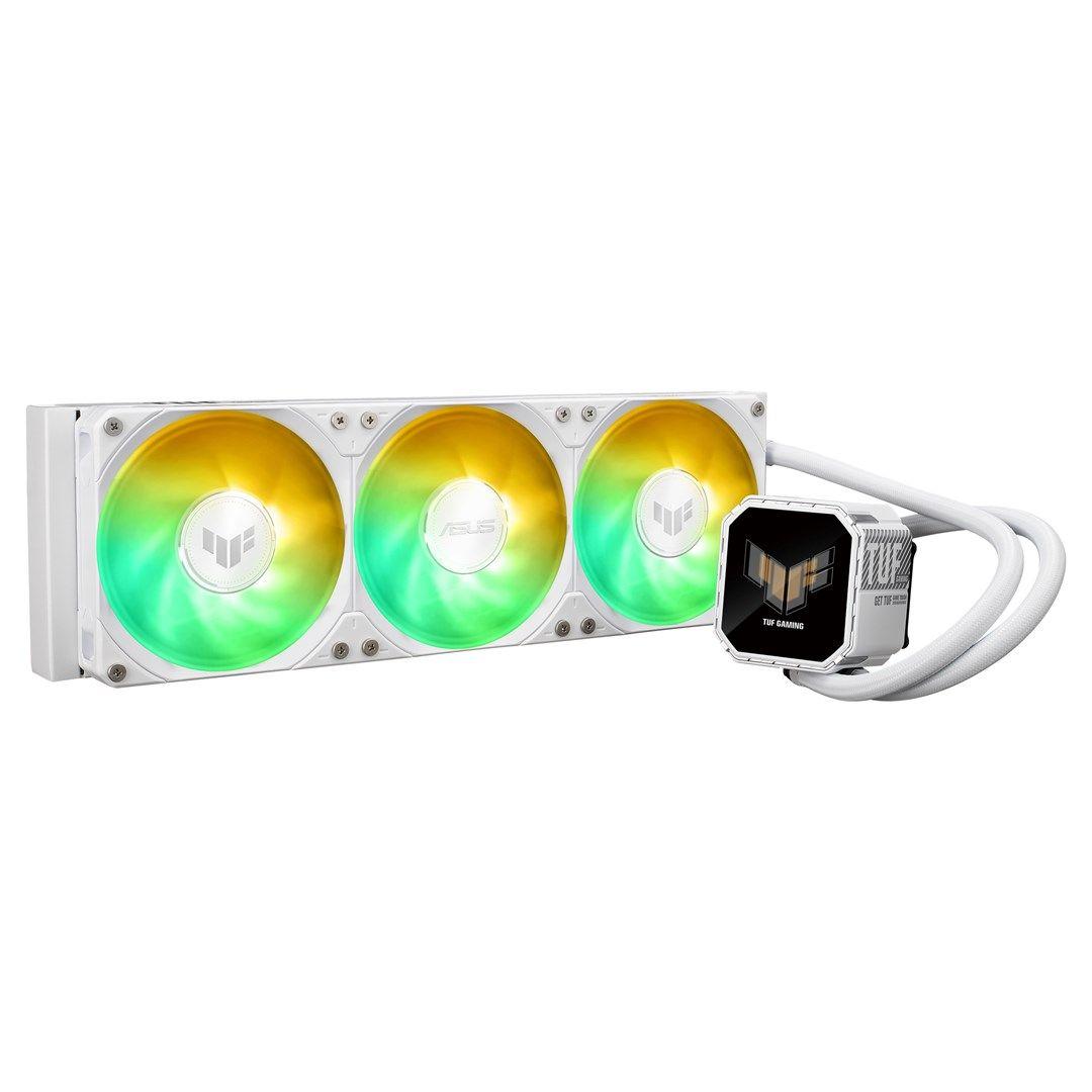 Chłodzenie ASUS TUF GAMING LC III 360 ARGB LCD WHT — zdjęcie 1