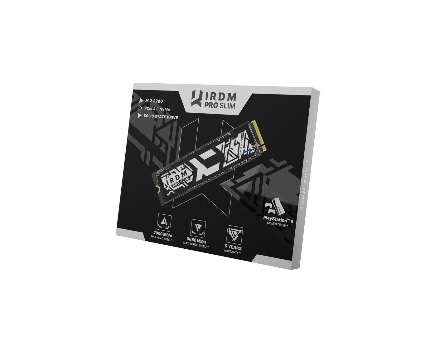 SSD GOODRAM IRDM PRO M.2 SLIM 2TB 2280 PCIe NVMe — zdjęcie 4