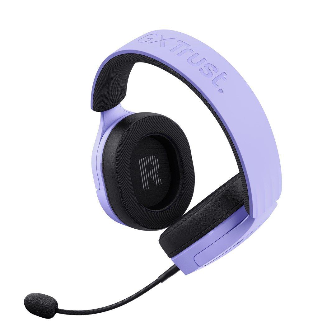 Słuchawki gamingowe Trust GXT 491P FAYZO WIRELESS Purple — zdjęcie 13