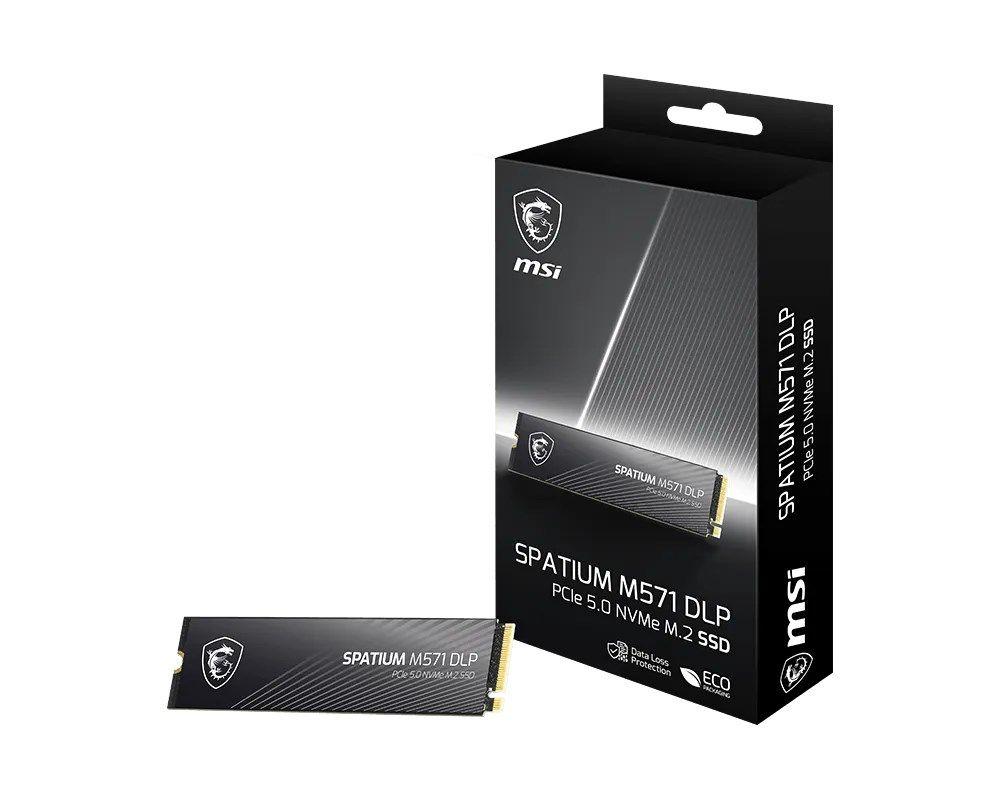 Dysk SSD MSI SPATIUM M571 DLP PCIe 5.0 NVMe M.2 4TB — zdjęcie 1