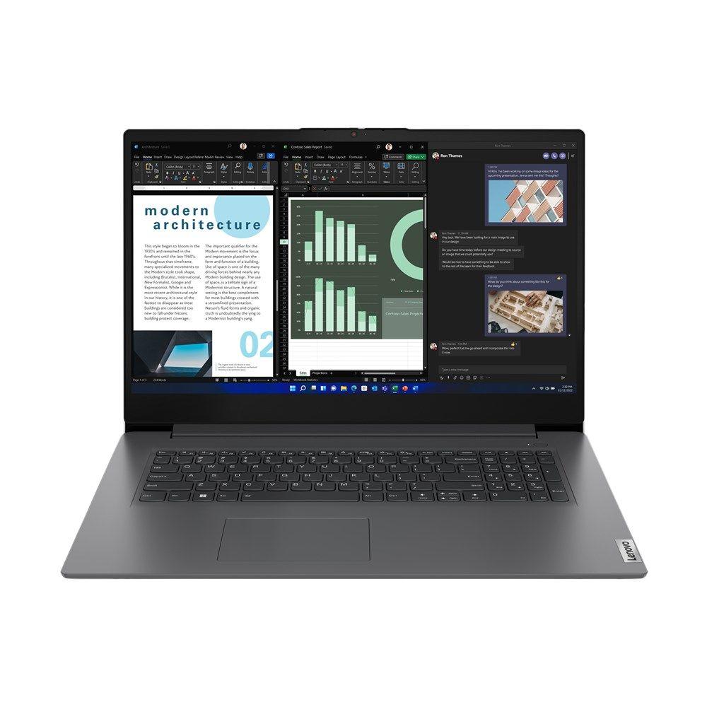 Lenovo V17 G4 IRU i5-13420H 17,3"FHD AG 300nit IPS 16GB SSD512 Intel IrisXe Cam720p FPR 45Wh W11Pro Iron Grey 3Y OnSite — zdjęcie 1