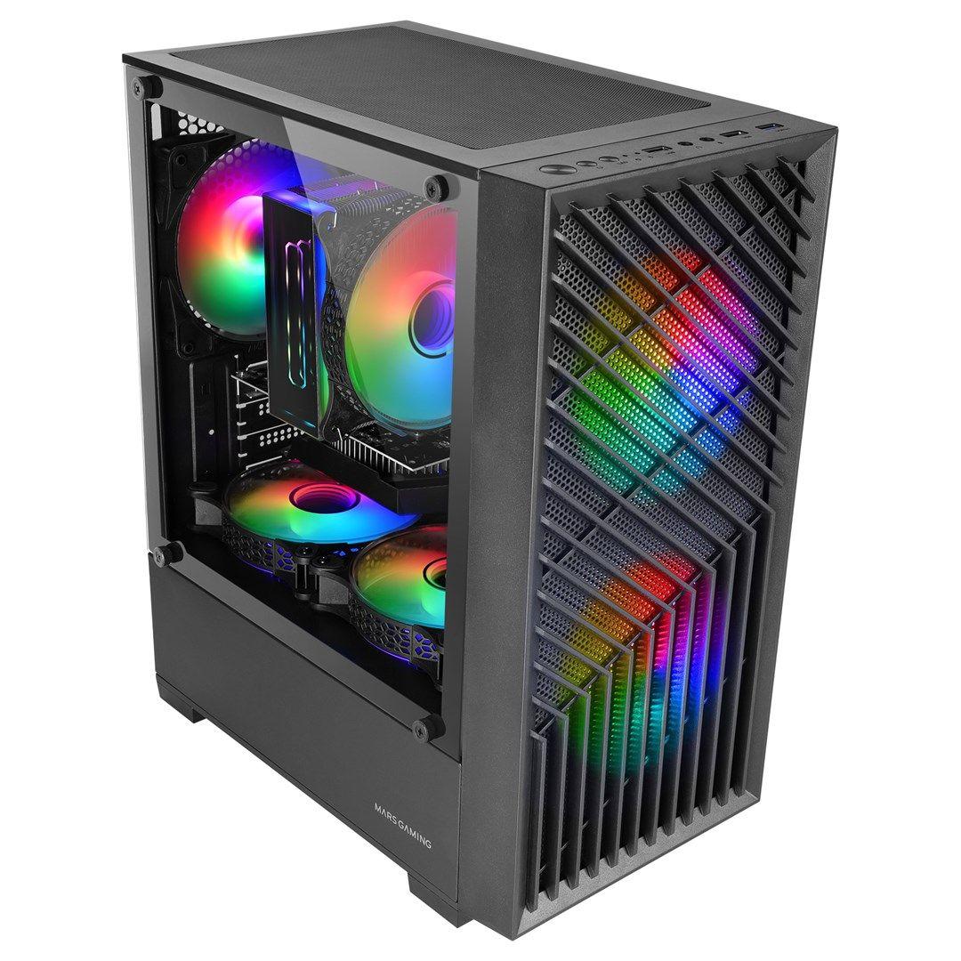 TACENS MARS MC-VORTEX 3x120mm FRGB mATX- obudowa — zdjęcie 3