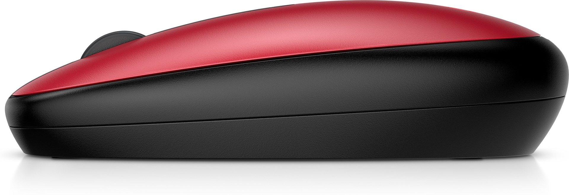 Mysz HP 240 Empire Red Bluetooth Mouse bezprzewodowa czerwono-czarna 43N05AA — zdjęcie 4