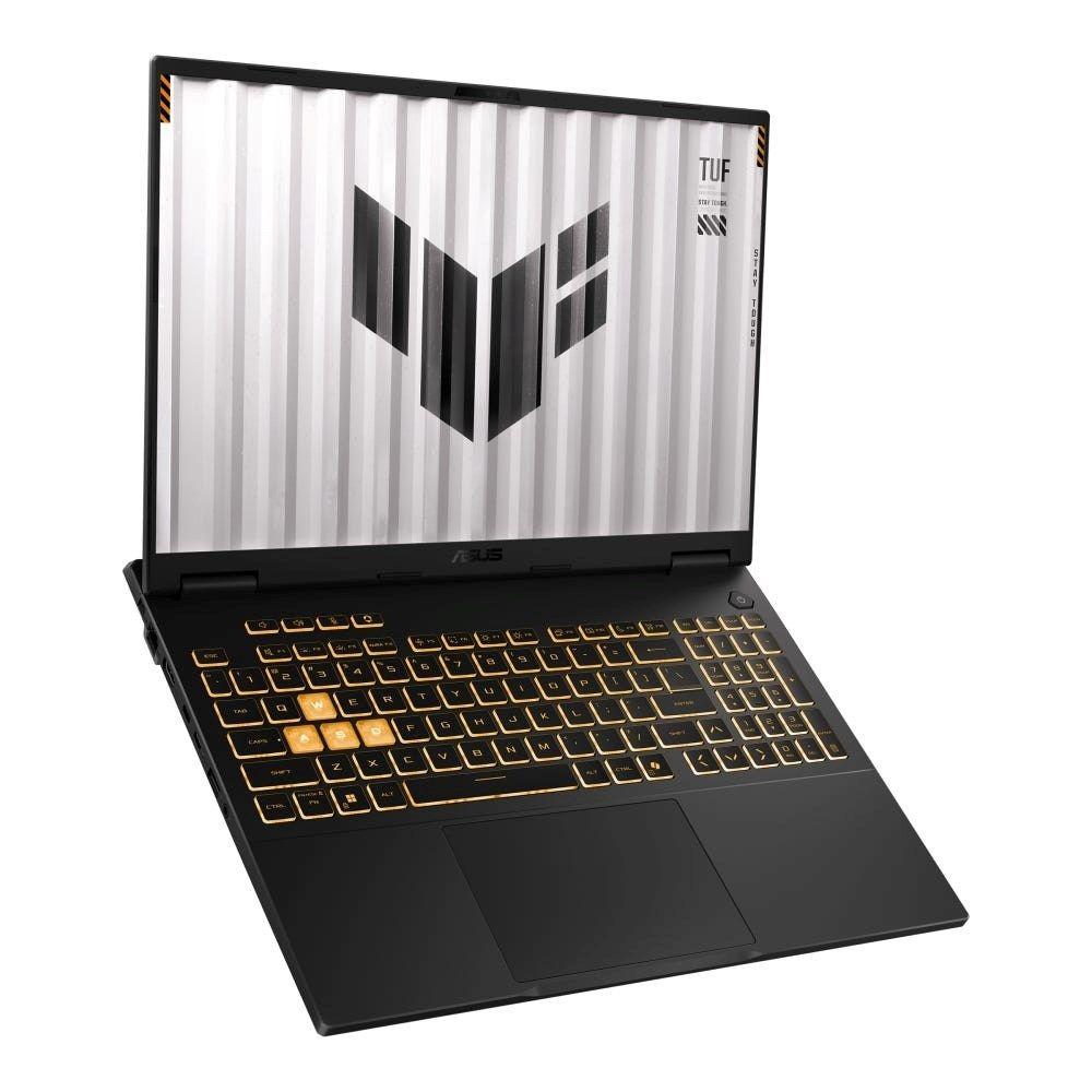 ASUS TUF Gaming F16 FX608JMR-RV141  i5 14450HX 16.0"FHD+ 165Hz IPS-level AG 16GB DDR5 5600 SSD512 GeForce RTX 5060 8GB WLAN+BT LAN Cam1080p 90WHrs NoOS Jaeger Gray — zdjęcie 3