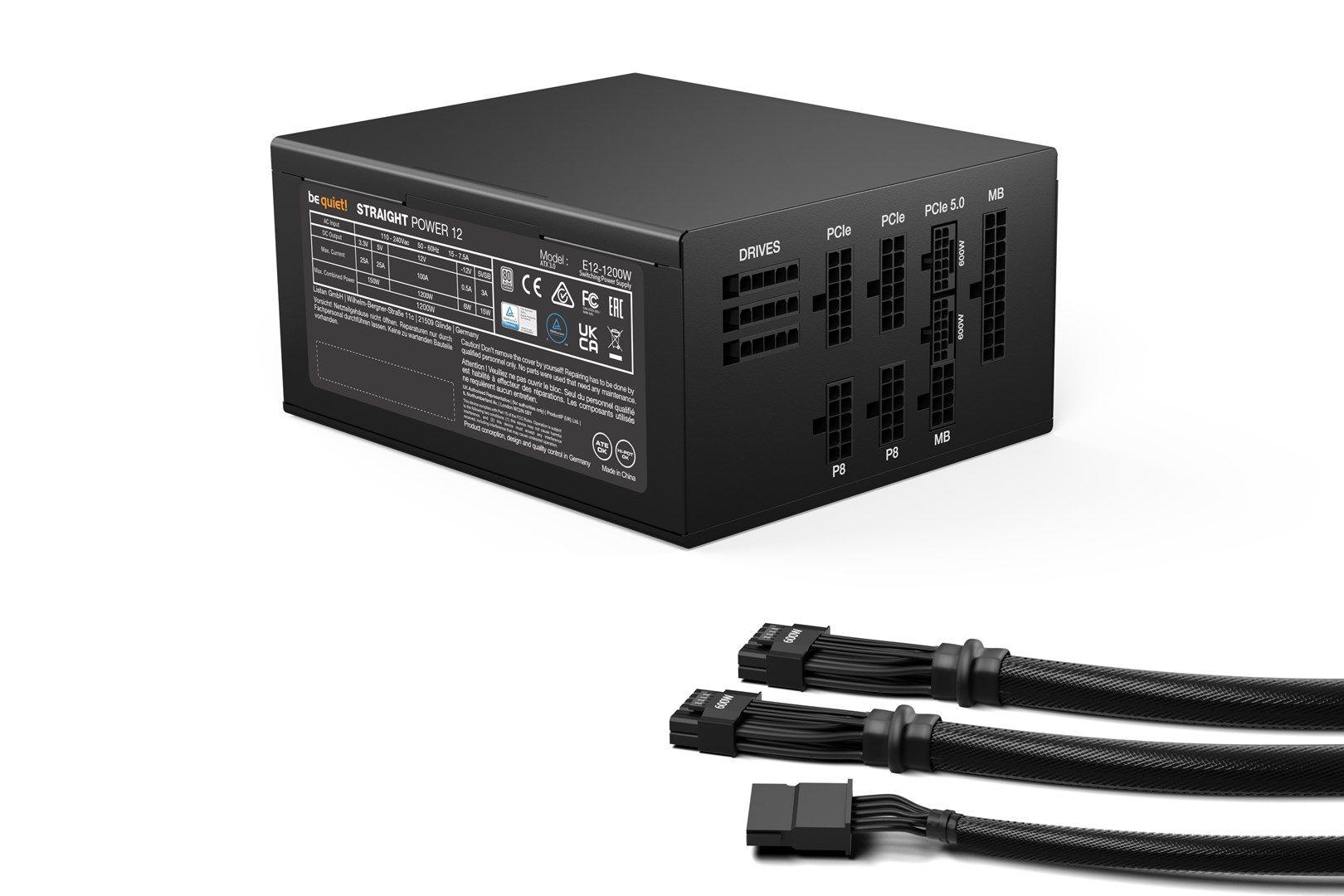 ZASILACZ BEQUIET! STRAIGHT POWER 12 1200W — zdjęcie 2