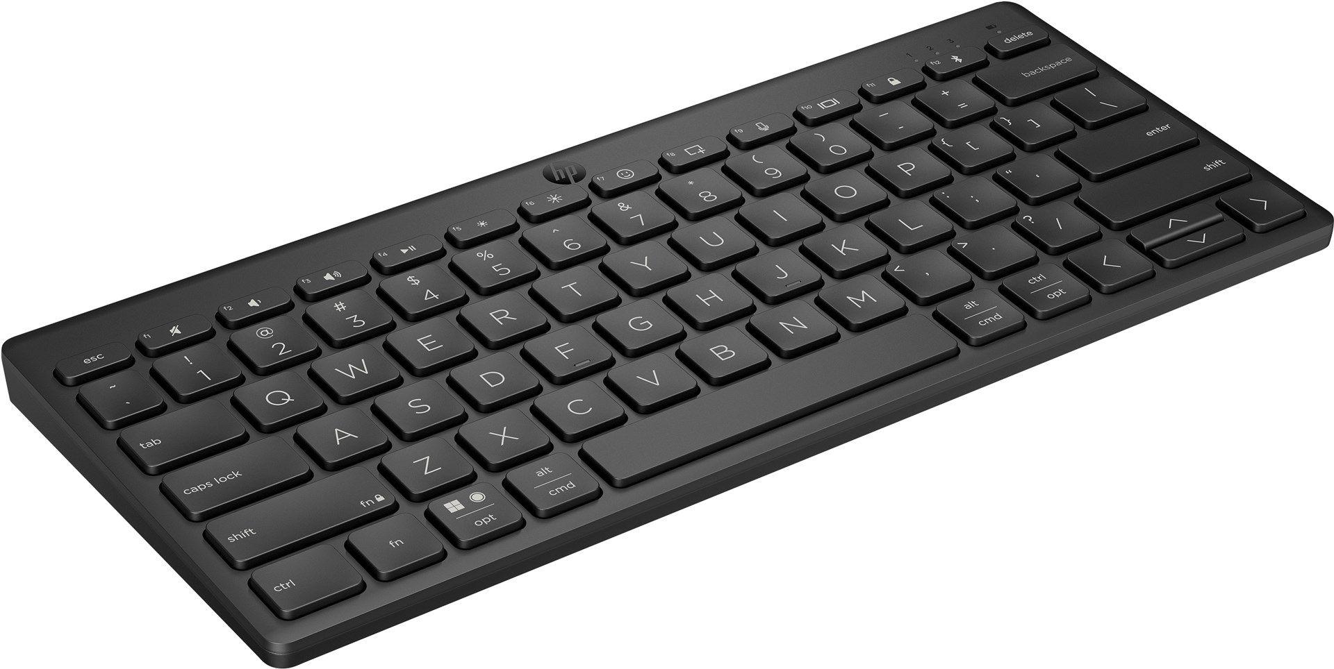 Klawiatura HP 350 Compact Multi-Device Bluetooth Keyboard bezprzewodowa czarna 692S8AA — zdjęcie 3