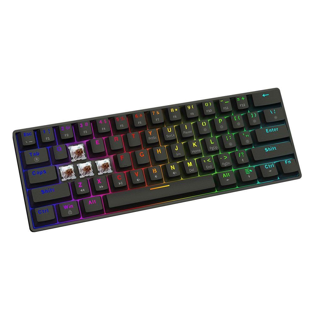 SAVIO KLAWIATURA MECHANICZNA BLACKOUT X2 OUTEMU BROWN HOT SWAP — zdjęcie 5