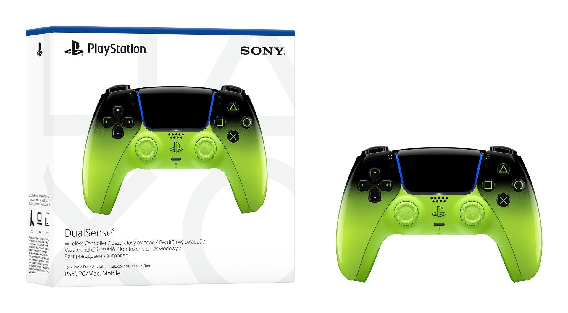 Kontroler SONY PS5 DualSense Remix Green New Edition — zdjęcie 3