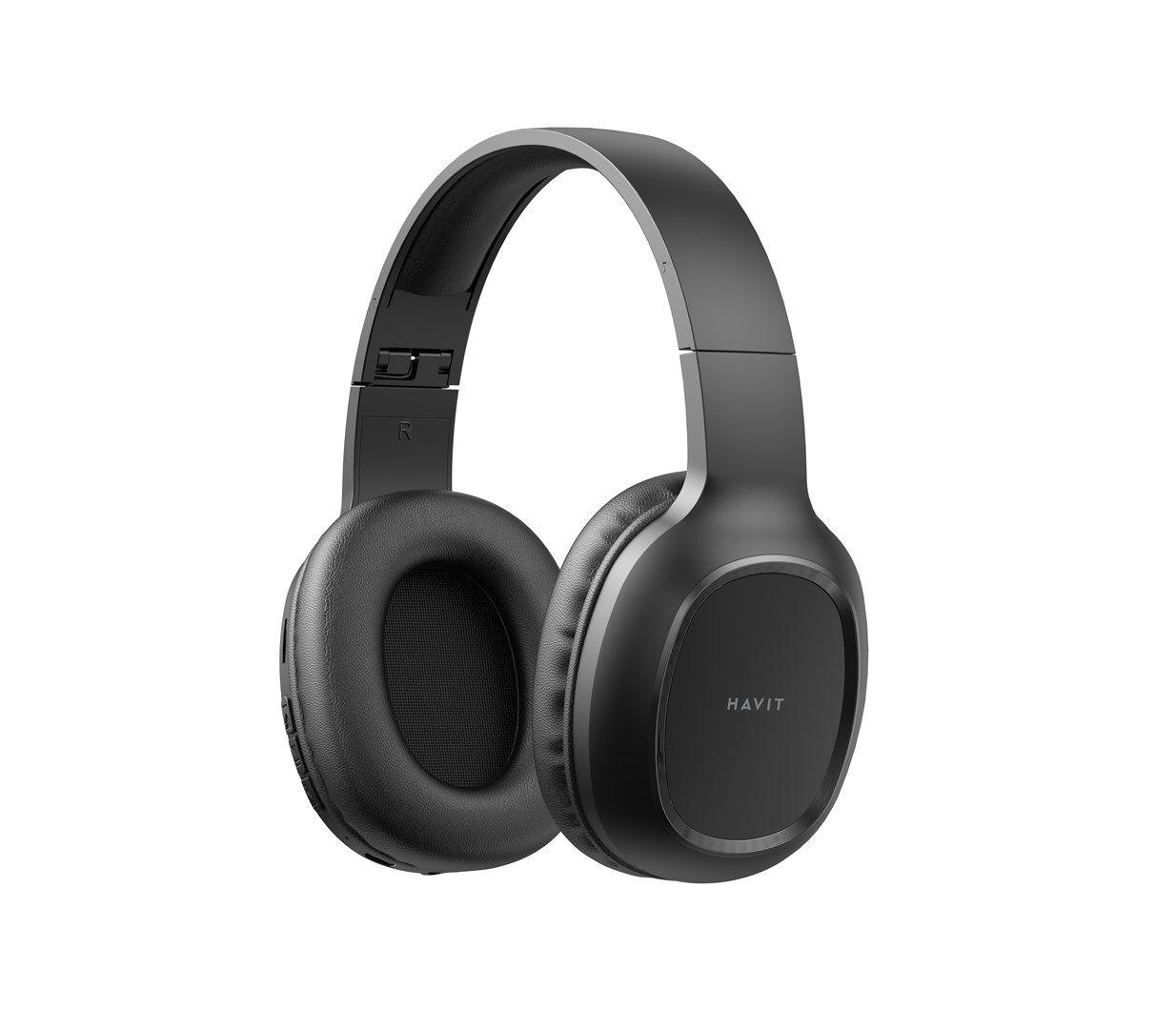 Słuchawki bezprzewodowe nauszne Havit H2590BT Pro (czarny) — zdjęcie 4