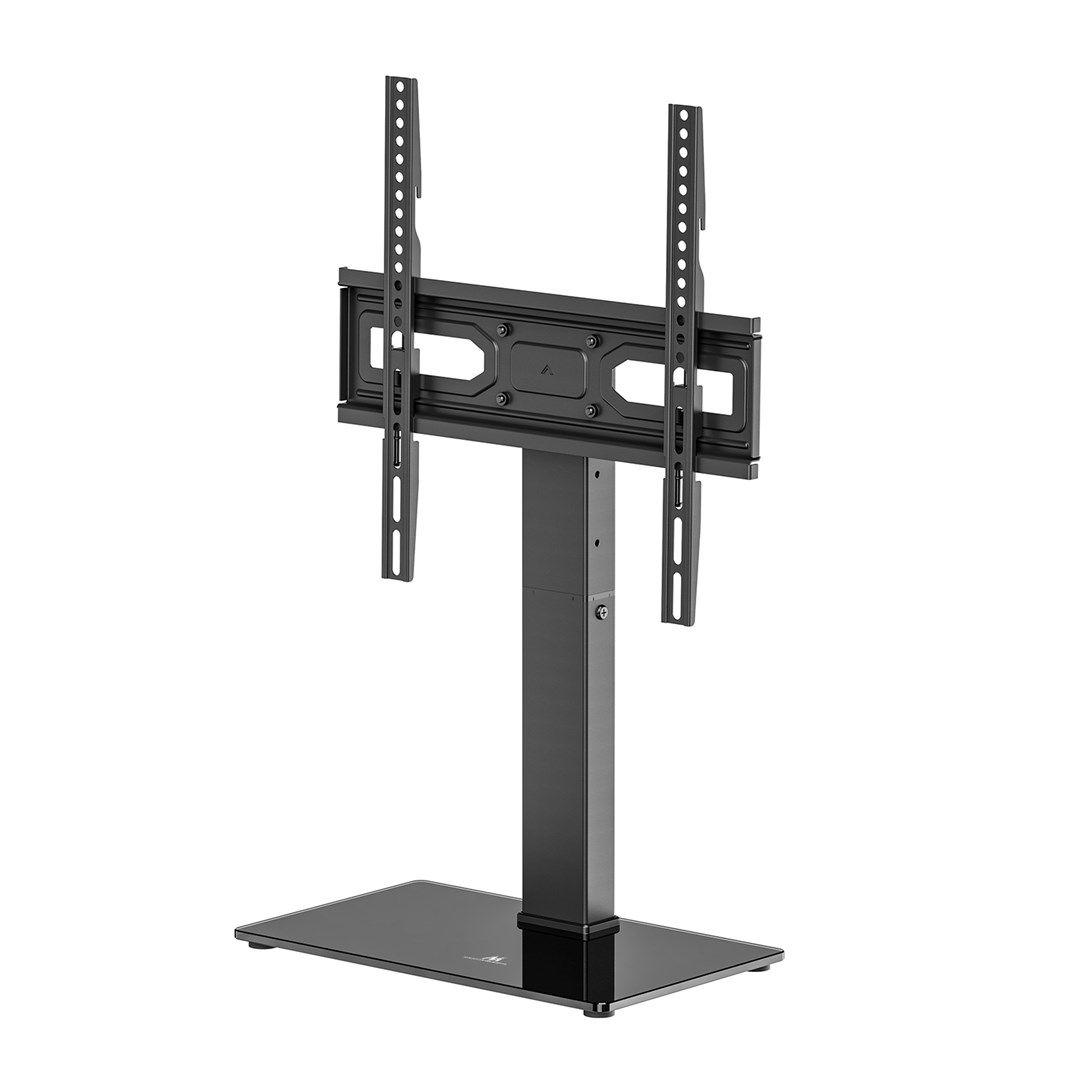 MACLEAN UNIWERSALNY STOJAK DO TV, NA SZAFKĘ RTV, PODSTAWKA, MAX. 40KG, MAX. VESA 400X400, REGULACJA WYSOKOŚCI I KĄTA MC-1240 — zdjęcie 3