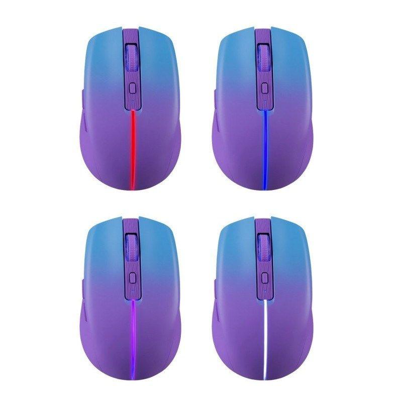 DEFENDER MYSZ MYSTERY MM-301 RF+BT FIOLETOWA 1600dpi 6P — zdjęcie 9