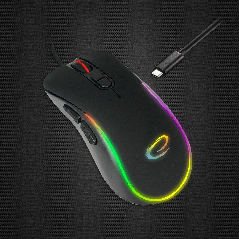 ESPERANZA MYSZ PRZEWOD. 7D DLA GRACZY HESPERIS USB-C EGM303 — zdjęcie 7