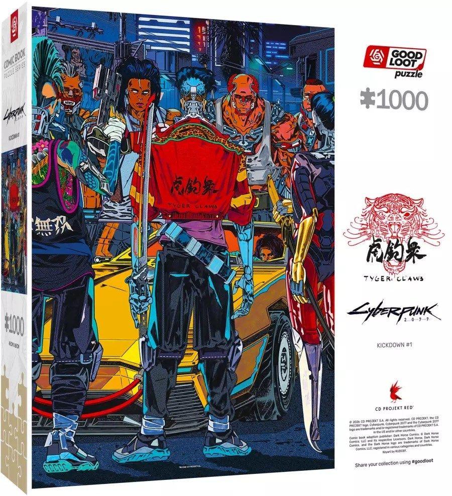 Puzzle Good Loot: Cyberpunk 2077 - Kickdown, 1000 elementów — zdjęcie 3
