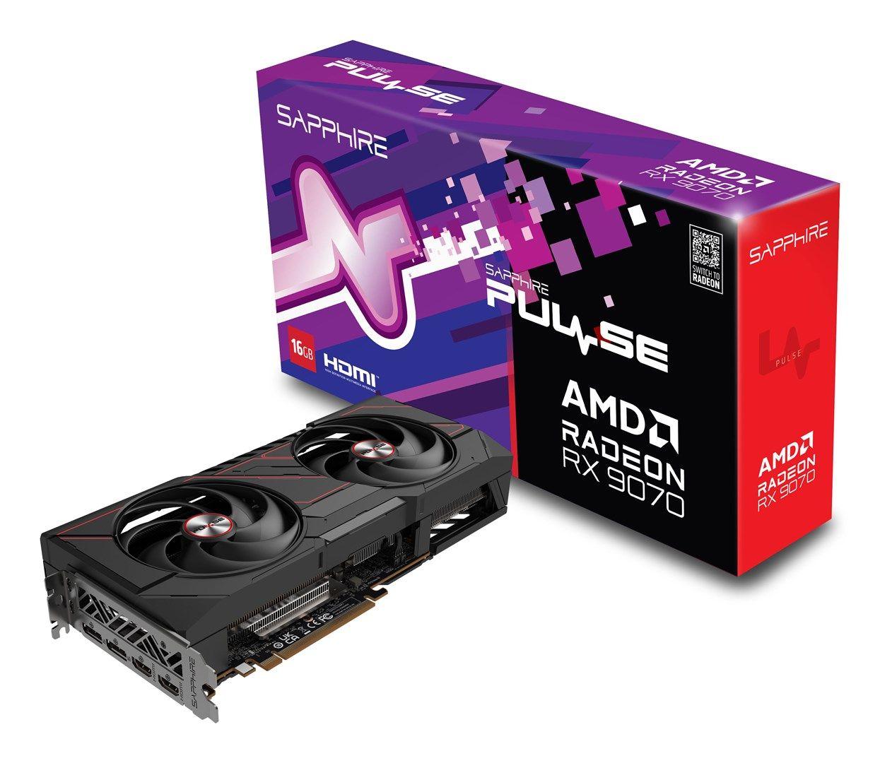 Karta graf. SAPPHIRE PULSE RX 9070 GAMING 16GB — zdjęcie 7
