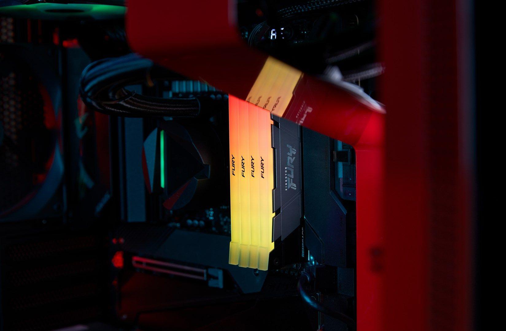 KINGSTON DDR4 16GB 3600MT/s CL16 DIMM FURY Renegade RGB — zdjęcie 4