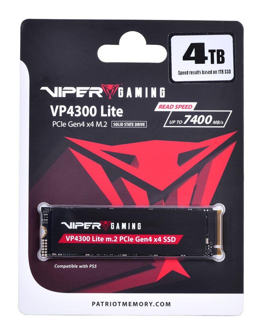 SSD Patriot Viper VP4300L M.2 PCI-Ex4 NVMe 4TB — zdjęcie 1