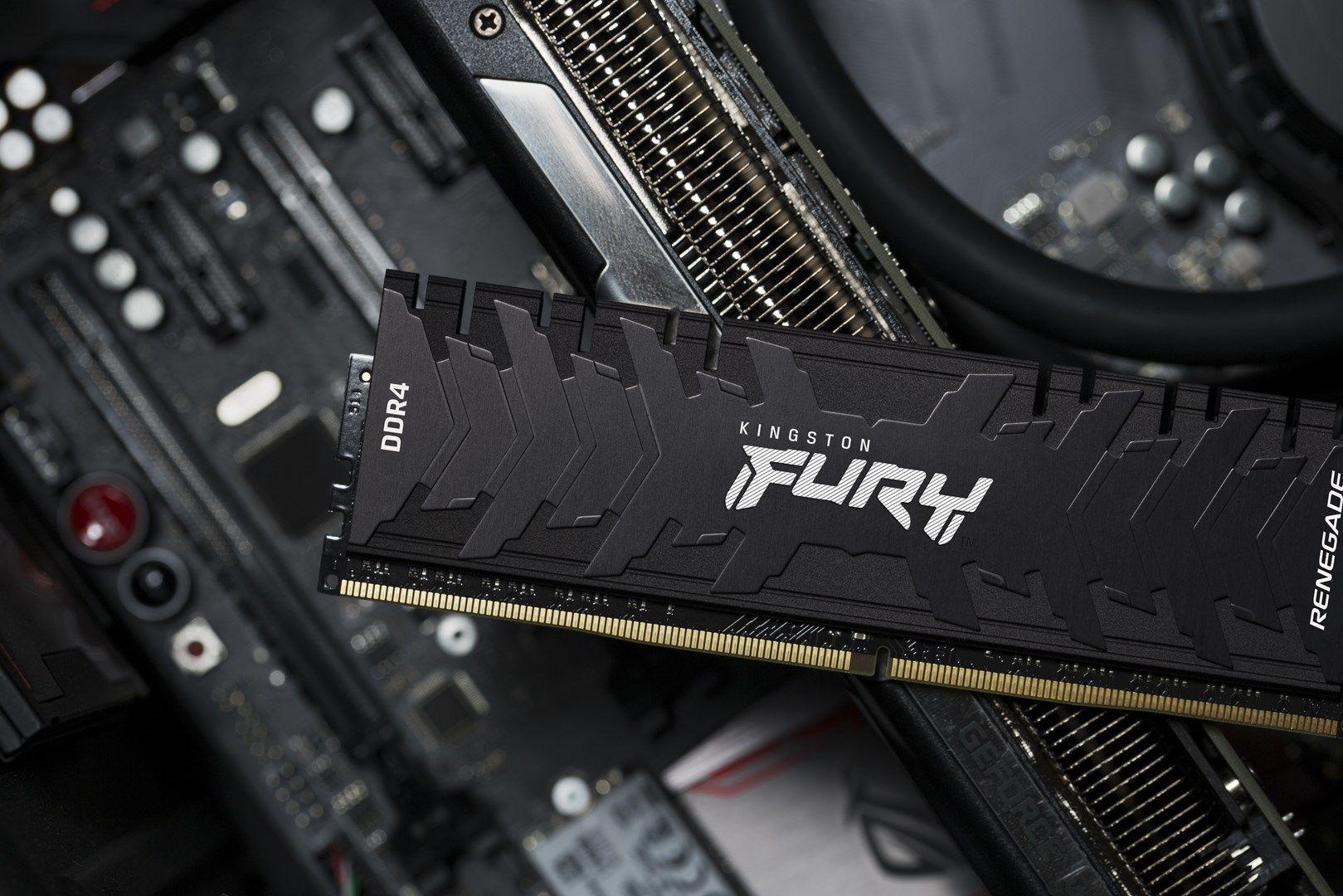 KINGSTON DDR4 16GB 3200MT/s CL16 DIMM FURY Renegade Czarny — zdjęcie 18