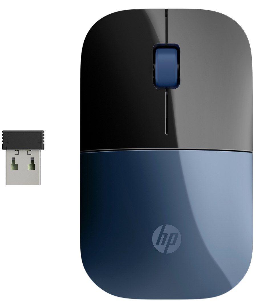 Mysz HP Z3700 Wireless Mouse Blue bezprzewodowa niebieska V0L81AA — zdjęcie 1