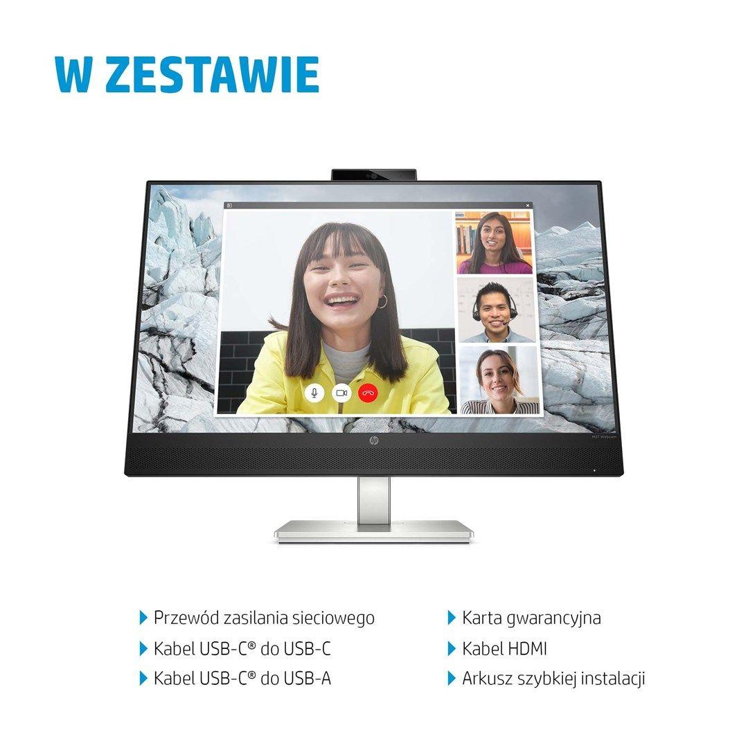 MONITOR HP LED 27" E27m G4 (40Z29AA) — zdjęcie 5