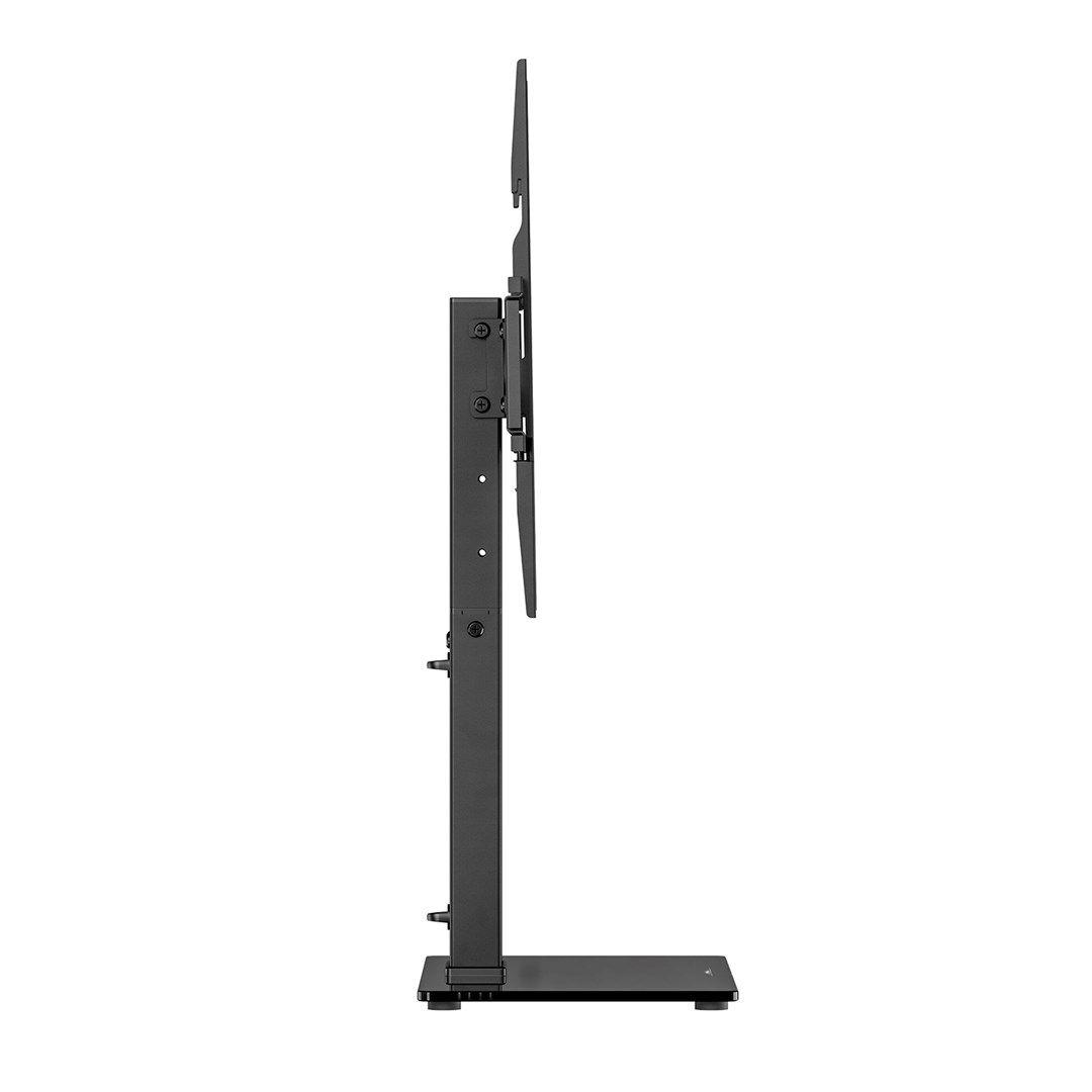 MACLEAN UNIWERSALNY STOJAK DO TV, NA SZAFKĘ RTV, PODSTAWKA, MAX. 40KG, MAX. VESA 400X400, REGULACJA WYSOKOŚCI I KĄTA MC-1240 — zdjęcie 2