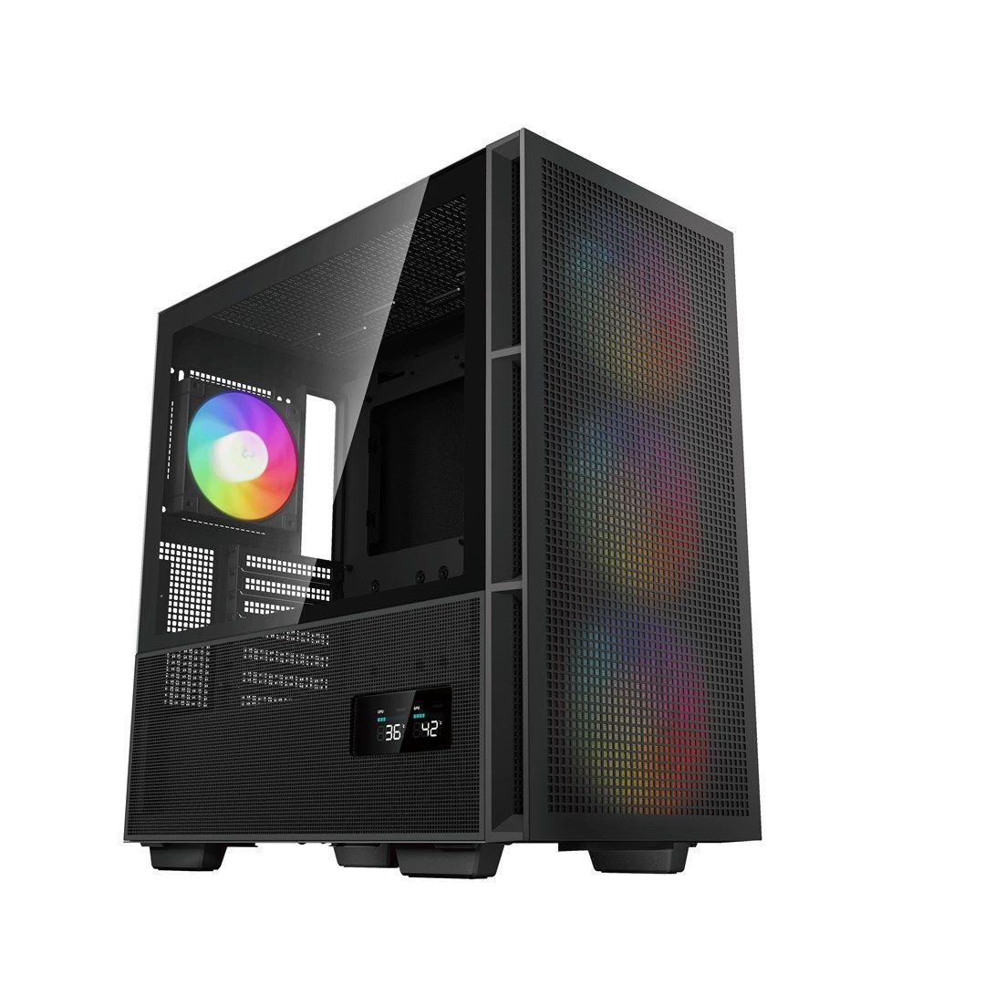 Obudowa DeepCool CH560  ARGB Digital Black (R-CH560-BKAPE4D-G-1) — zdjęcie 1