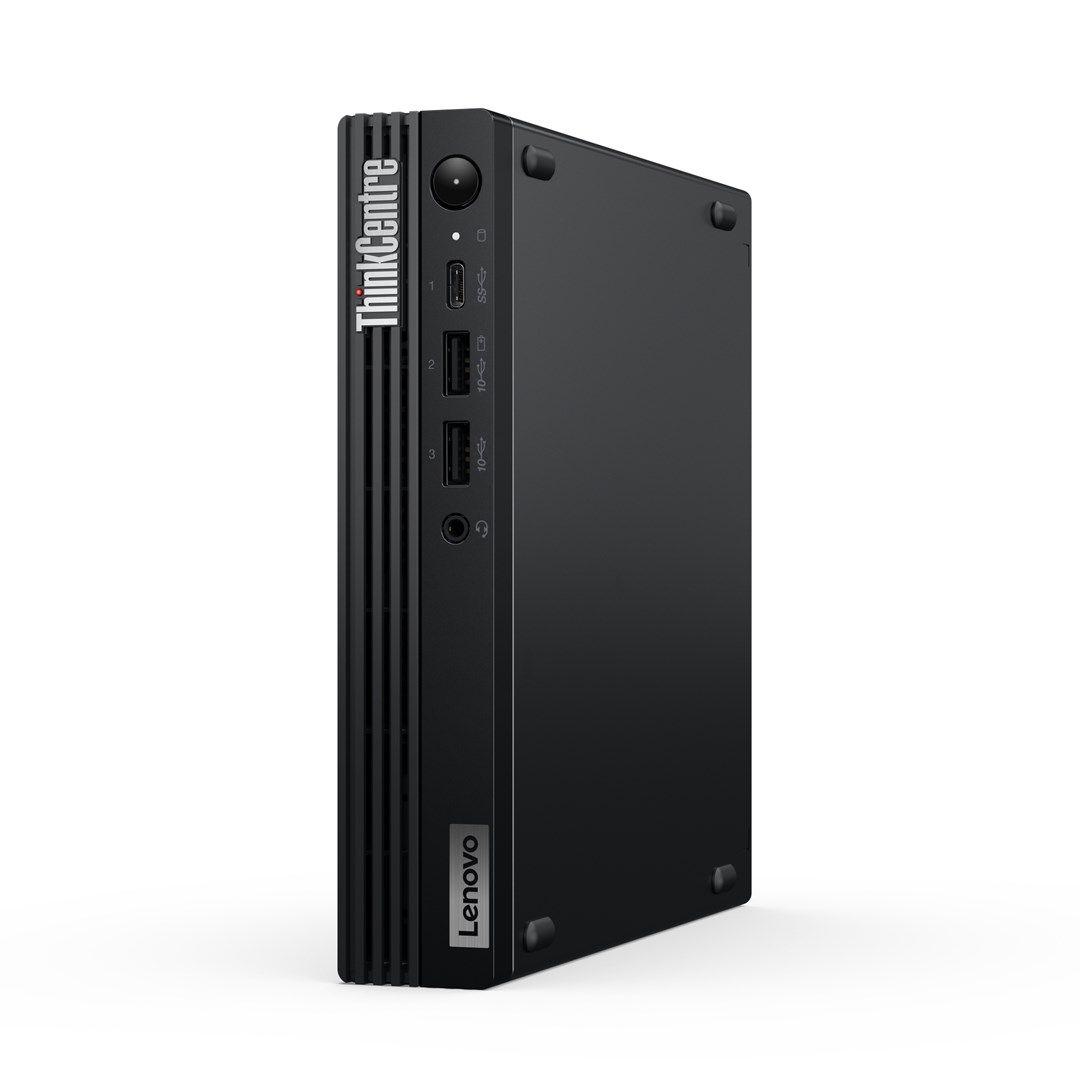 Lenovo ThinkCentre M70q Gen 5 i3-14100T 8GB DDR5 4800 SSD256 UHD Graphics 730 W11Pro Black 3Y OnSite — zdjęcie 9