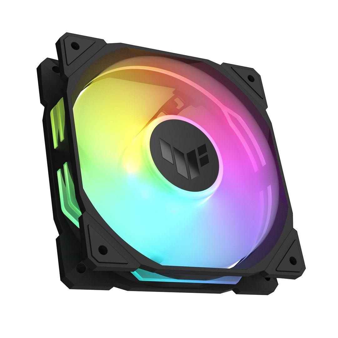 Wentylator ASUS TUF Gaming TR120 ARGB REVERSE BLACK 3IN1 — zdjęcie 1