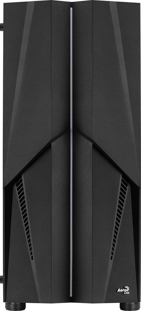 Obudowa AEROCOOL PGS MECHA-G-BK-v1 RGB czarna — zdjęcie 16