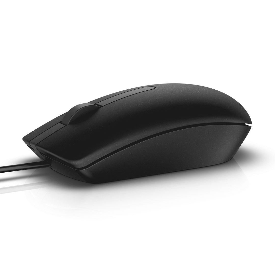 Dell mysz przewodowa MS116 czarna (570-AAIS) — zdjęcie 2