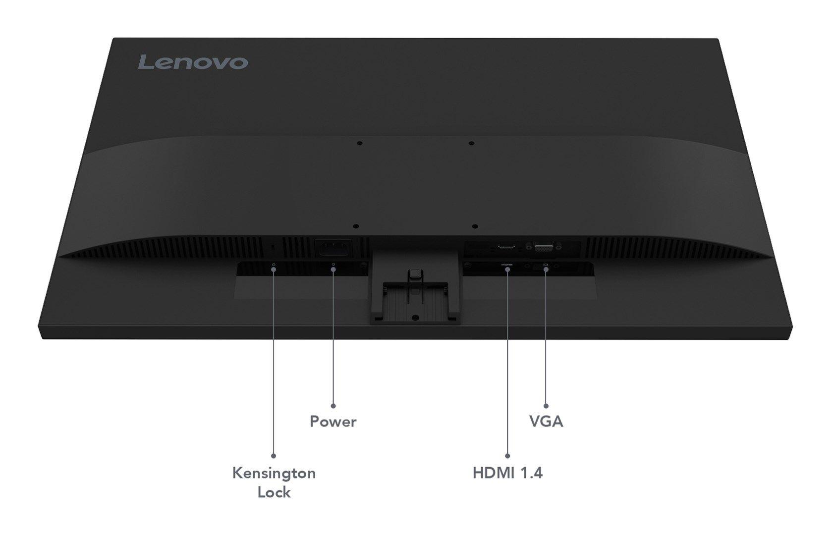 Lenovo ThinkVision S27-4e 27"FHD IPS 100Hz 300nits AG HDMI VGA Raven Black — zdjęcie 9