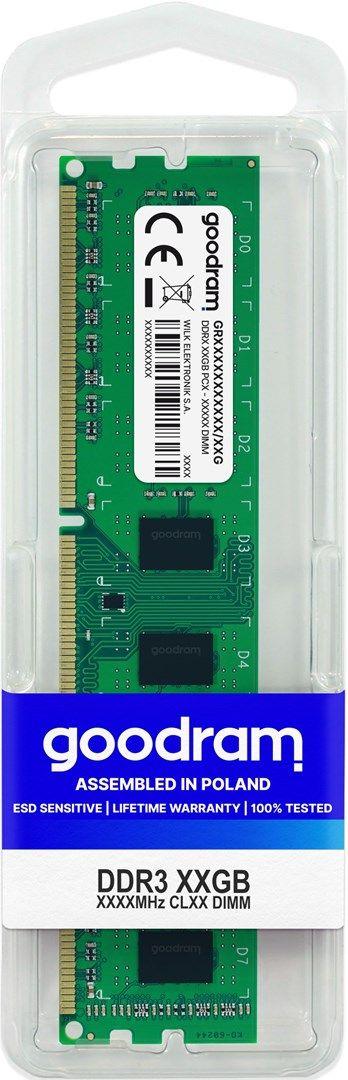 Pamięć GoodRam GR1600D3V64L11S/4G (DDR3 DIMM; 1 x 4 GB; 1600 MHz; CL11) — zdjęcie 3