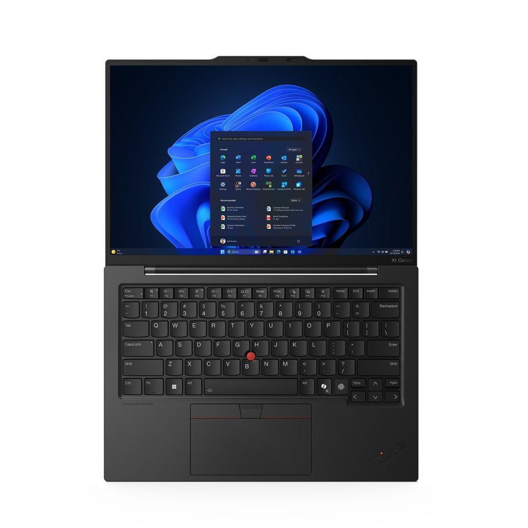 Lenovo ThinkPad X1 Carbon Gen 13 Aura Edition Ultra 7 255U 14"WUXGA Touch 32GB LPDDR5X SSD1TB Intel Arc Backlit Kb FgPr W11Pro Black (REPACK) 2Y — zdjęcie 14