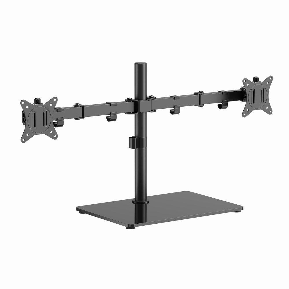 GEMBIRD STOJAK BIURKOWY NA DWA MONITORY (REGULOWANY) 17”-32”, DO 9 KG — zdjęcie 1