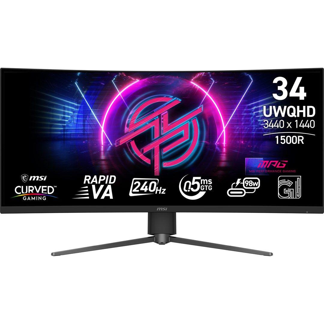 MSI Monitor 34" MPG 346CQRF X24 WQHD 240Hz — zdjęcie 1
