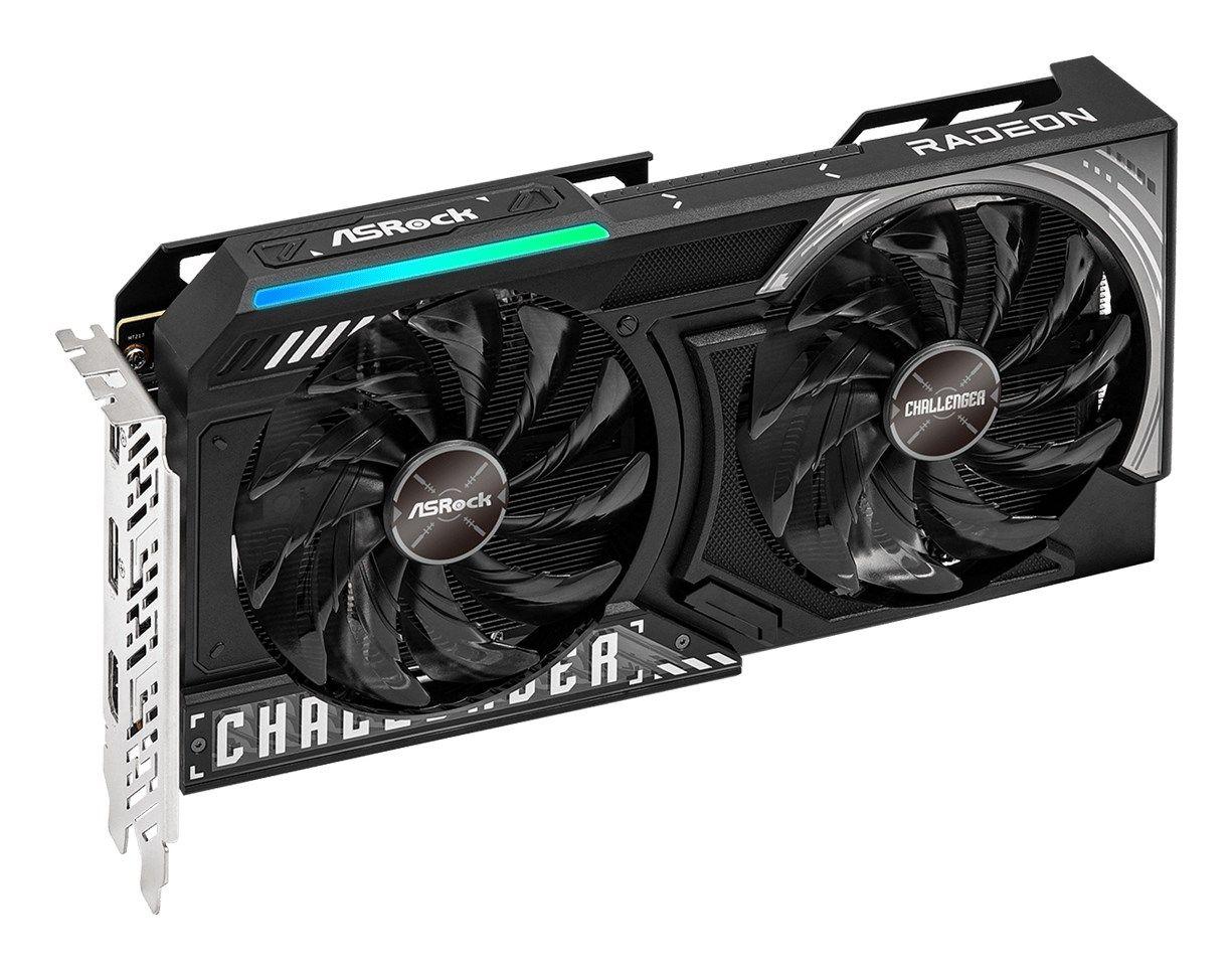 Karta graf. Asrock RX9060XT Challenger 16GB OC — zdjęcie 3