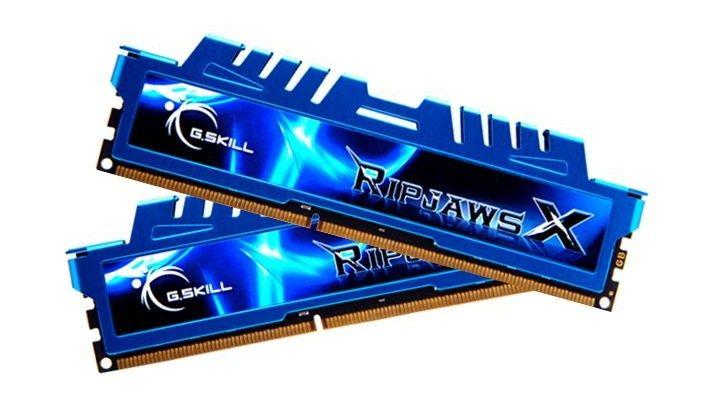 Zestaw pamięci G.SKILL Ripjaws X F3-2400C11D-16GXM (DDR3 DIMM; 2 x 8 GB; 2400 MHz; CL11) — zdjęcie 1