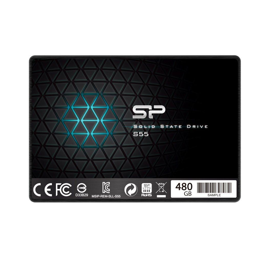 Dysk SSD Silicon Power S55 480GB 2,5" SATA III 560/530 MB/s (SP480GBSS3S55S25) — zdjęcie 1
