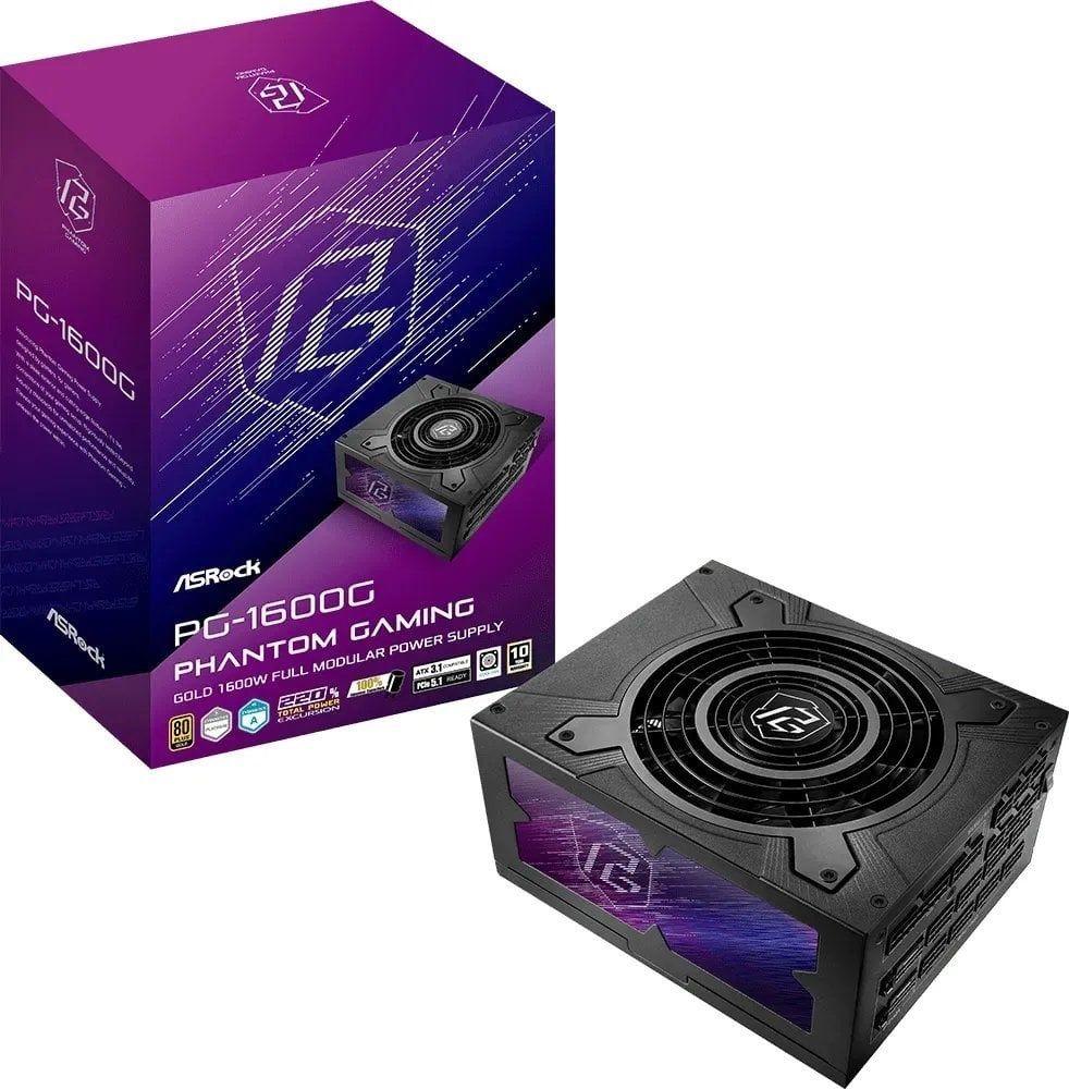 Zasilacz ASRock PHANTOM GAMING 1600W 80 Plus Gold — zdjęcie 1