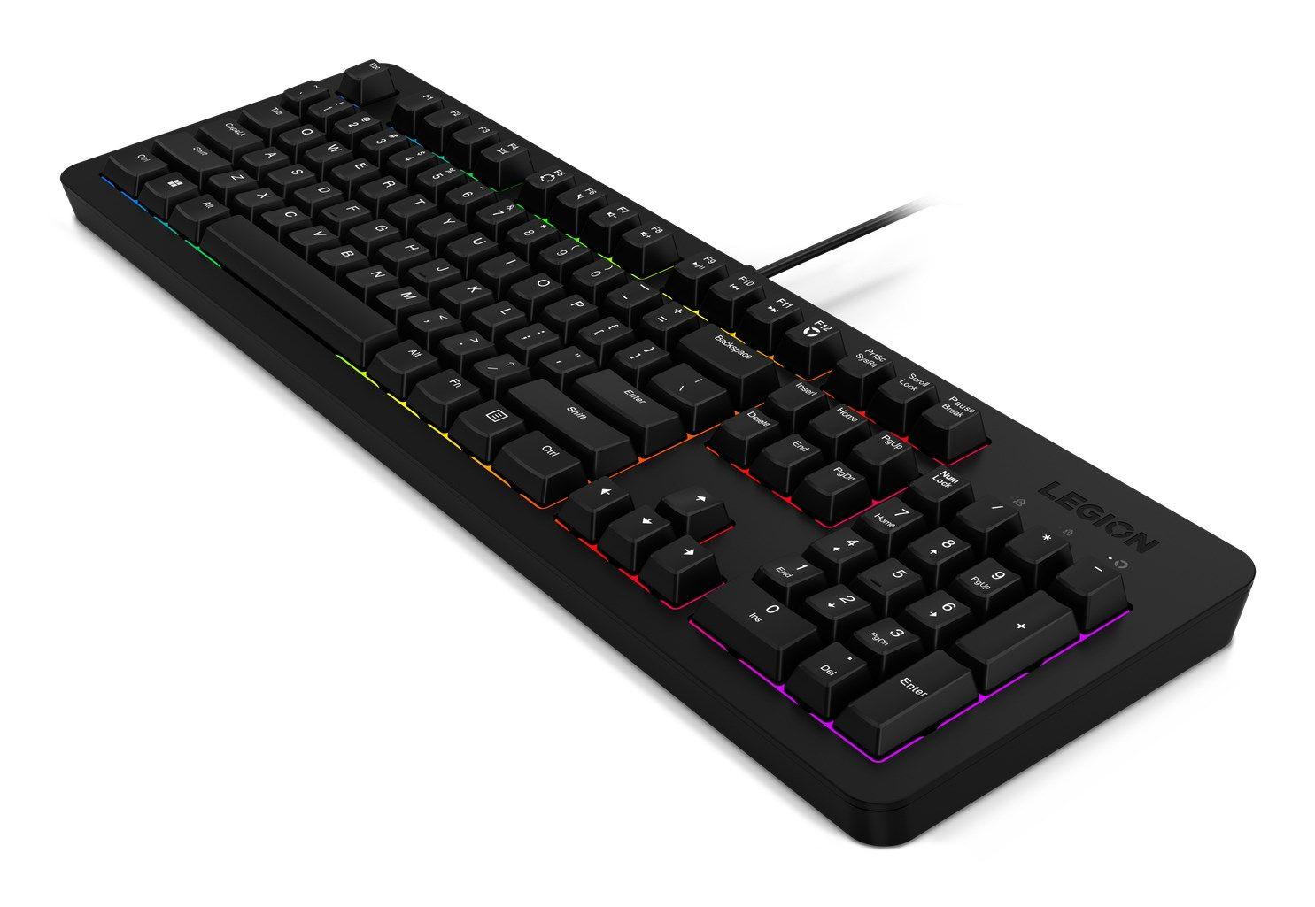 Klawiatura gamingowa Lenovo Legion K310 RGB US English GY41N91873 — zdjęcie 5