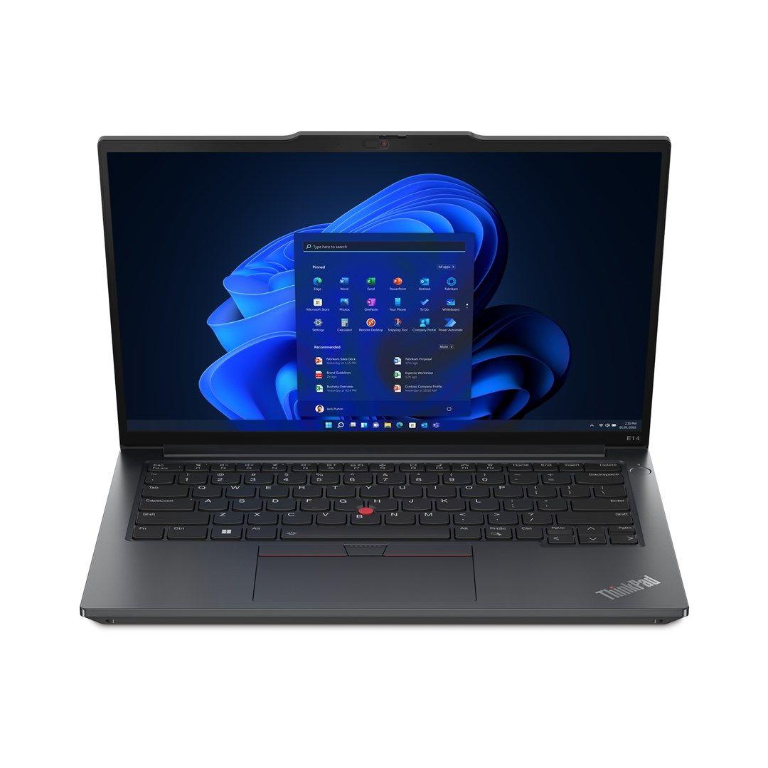 Lenovo ThinkPad E14 Gen 5 i7-1355U 14"WUXGA Touch IPS 300nits AG 16GB DDR4 SSD512 Iris Xe  Backlit Kb FgPr Cam1080p 47Wh W11Pro Graphite Black (REPACK) 2Y — zdjęcie 13