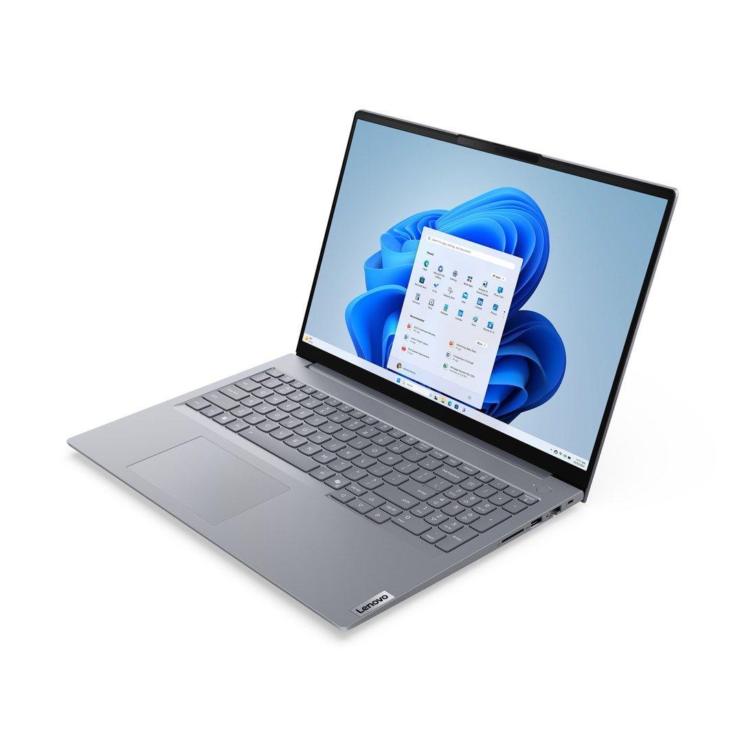Lenovo ThinkBook 16 G8 IAL Ultra 5 225U 16" WUXGA IPS 300nits AG 16GB DDR5 5600 SSD512 Intel Graphics Cam1080p 45Wh W11Pro Arctic Grey 3Y OnSite — zdjęcie 11