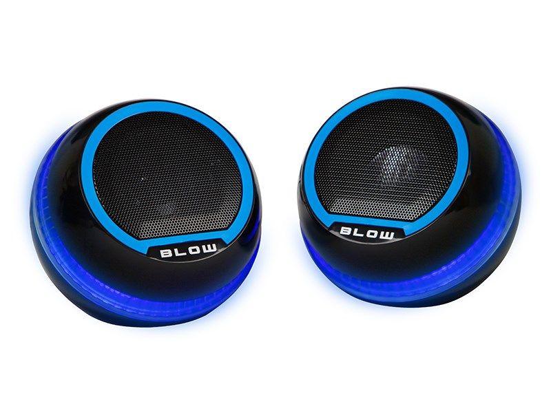 BLOW GŁOŚNIKI KOMPUTEROWE 2.0 MS-29 2X 3W — zdjęcie 1