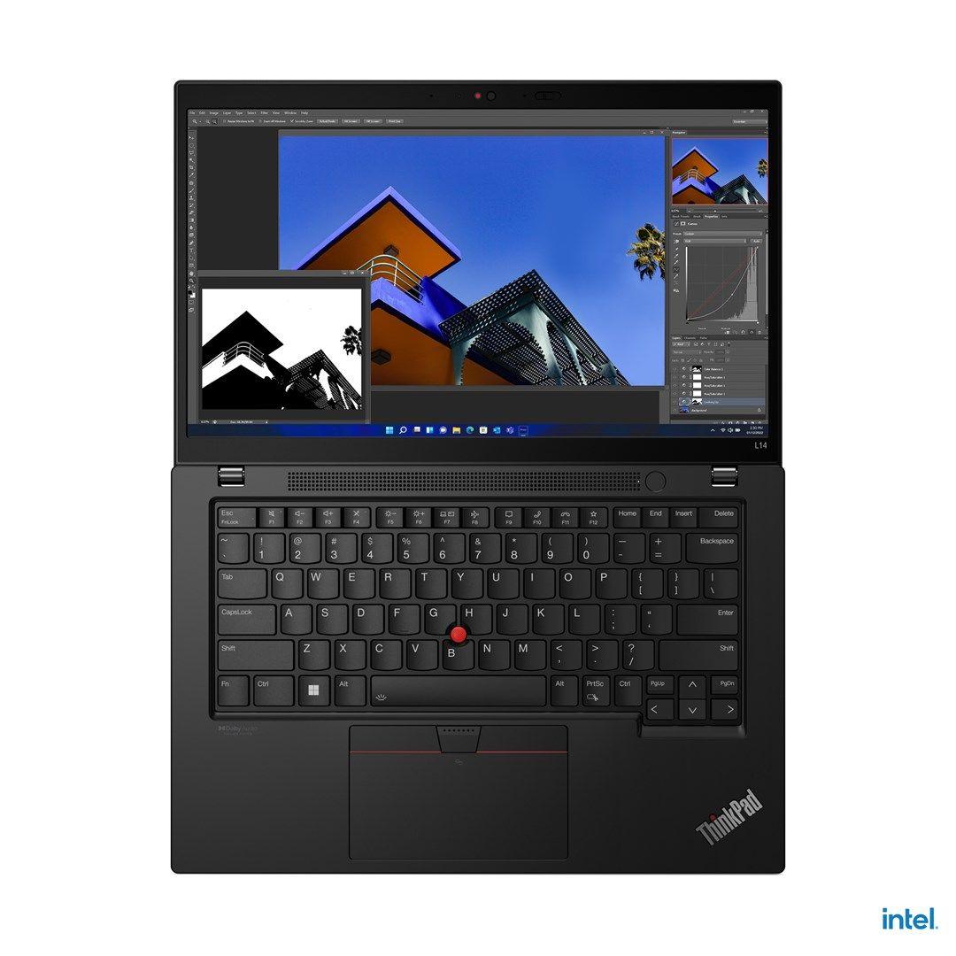 Lenovo ThinkPad L14 G3 i5-1235U 14"FHD IPS 250nits AG 8GB 3200 SSD256 Intel Iris Xe Graphics W11Pro Thunder Black 3Y OnSite (1Y Premier) (WYPRZEDAŻ) — zdjęcie 14