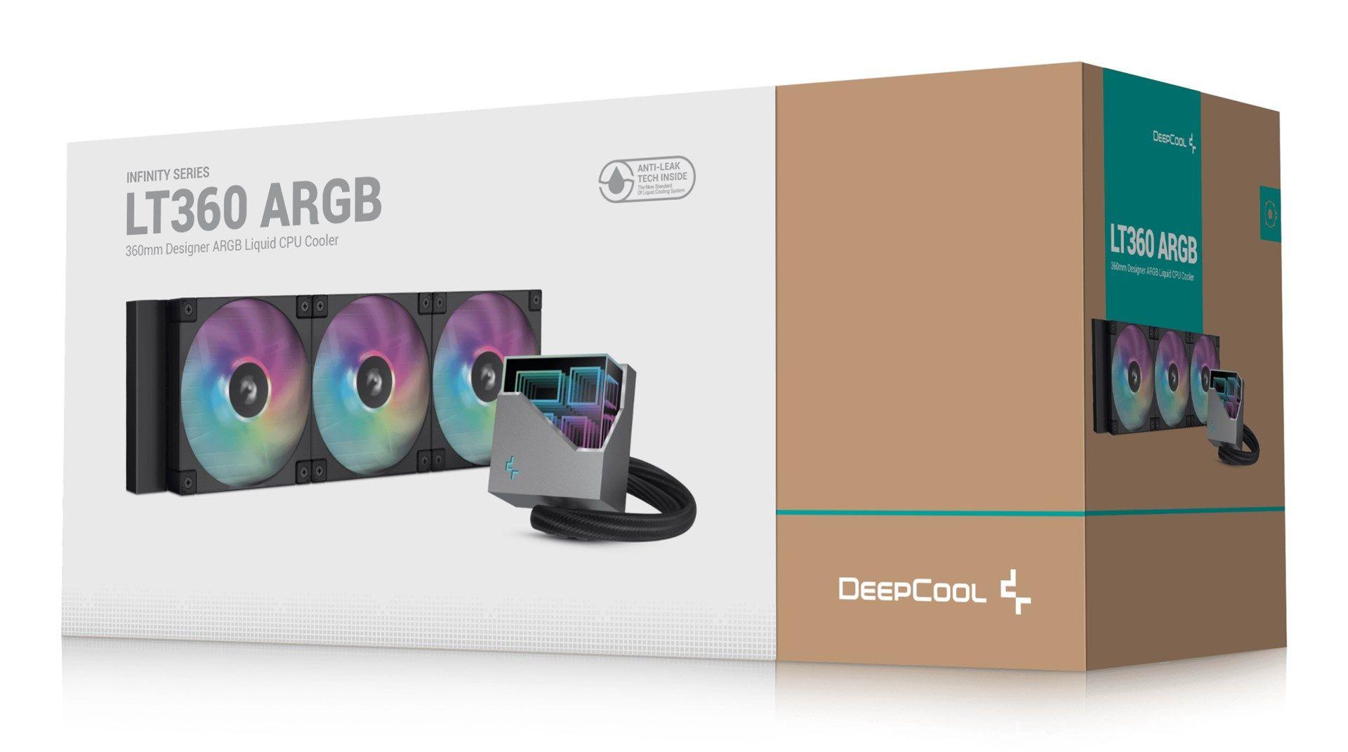 Chłodzenie wodne Deepcool  LT360 ARGB — zdjęcie 6